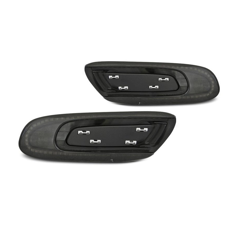 MIGACZE BOCZNE MINI COOPER F55 F56 F57 14- SMOKE