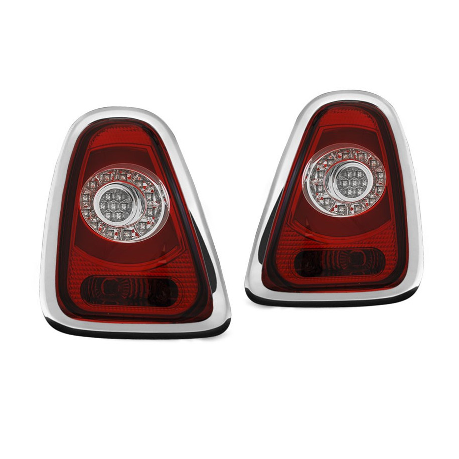 LAMPY DIODOWE MINI COOPER R56 R57 10-14 RED-WHITE LED