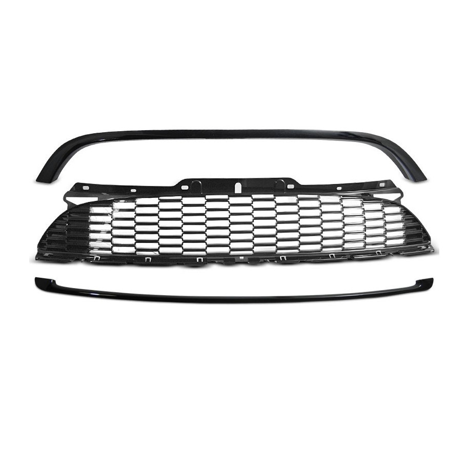 ATRAPA GRILL MINI COOPER R55 S JCW 2010-14 BLACK