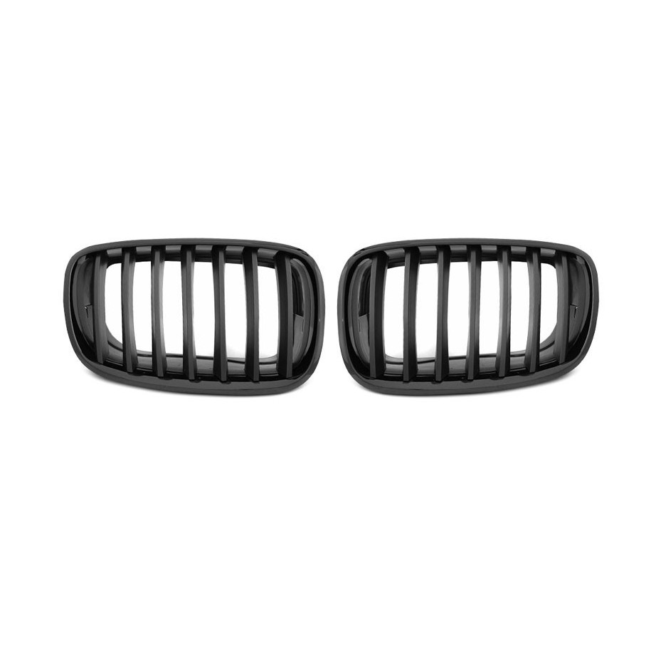 ATRAPA GRILL NERKI BMW X5 E70 X6 E71 08- G/M BLACK
