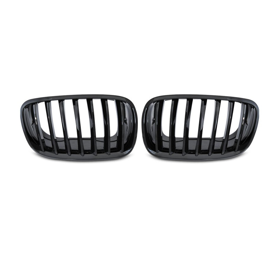 ATRAPA GRILL NERKI BMW X5 E70 X6 E71 08- BLACK