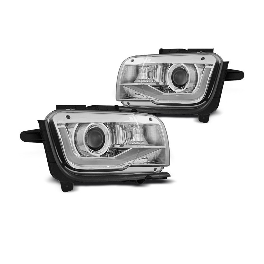 LAMPY REFLEKTORY CHEVROLET CAMARO 09-13 CHROME LED