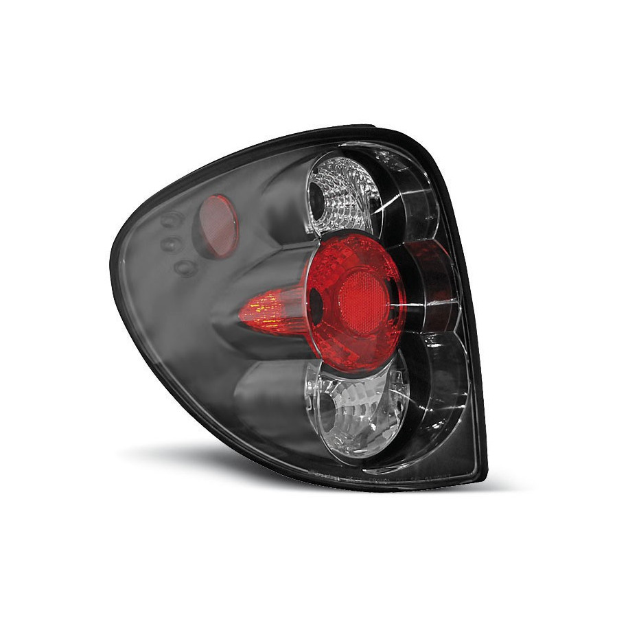 LAMPY TYLNE CHRYSLER VOYAGER DODGE 01-04 BLACK
