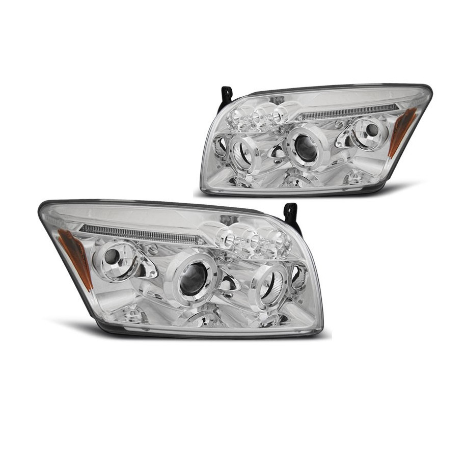 LAMPY REFLEKTORY DODGE CALIBER 06-12 CHROME
