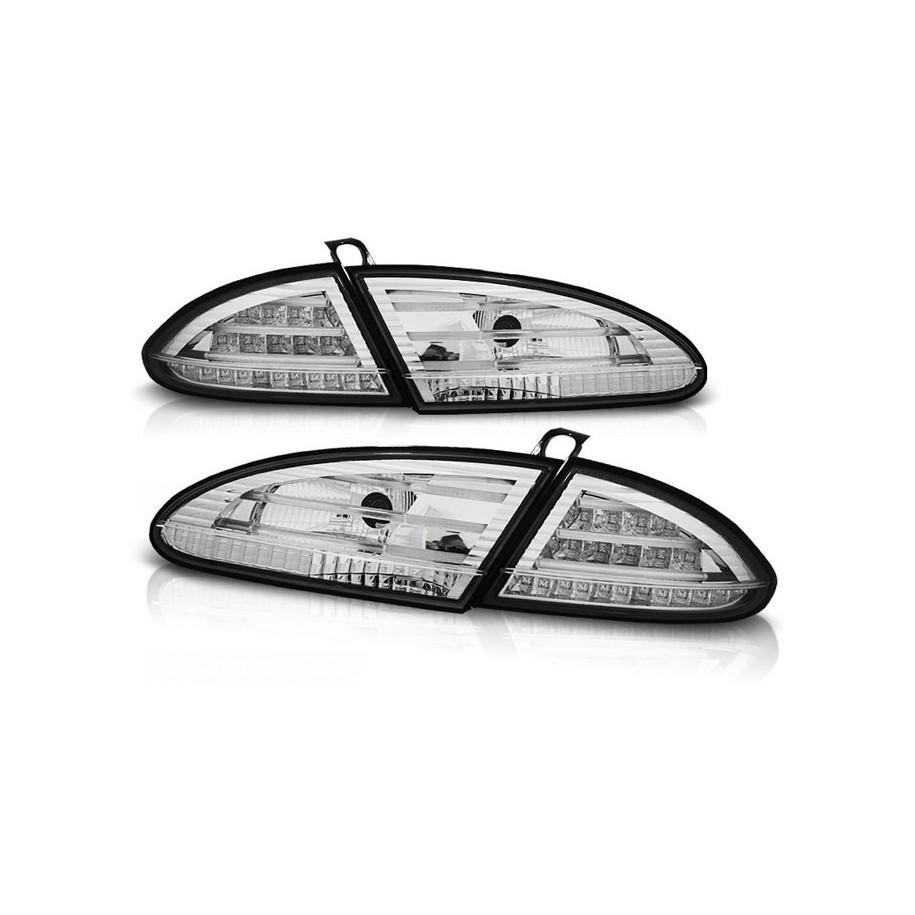 LAMPY TYLNE DIODOWE SEAT LEON 2005-09 CHROM LED