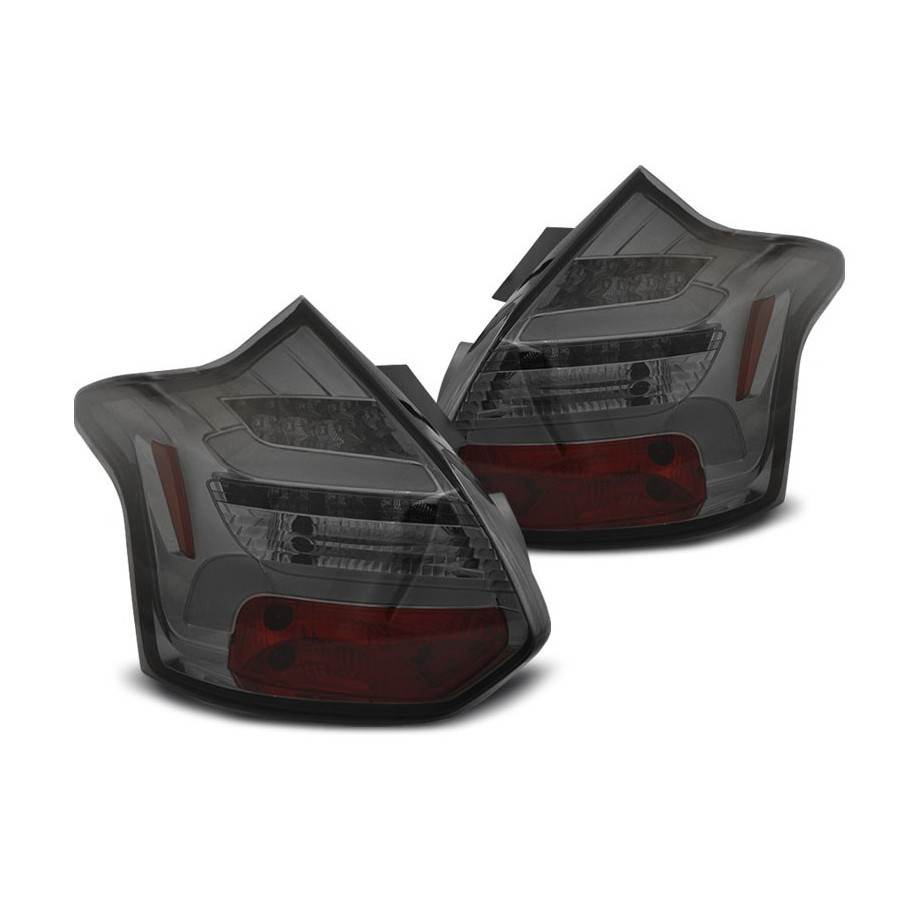 LAMPY DIODOWE FORD FOCUS 3 11-14 HB SMOKE LED DTS