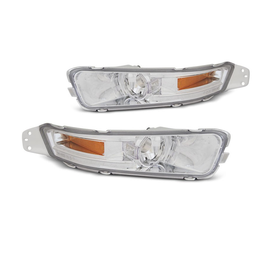 MIGACZE PRZEDNIE FORD MUSTANG 04-09 CHROME