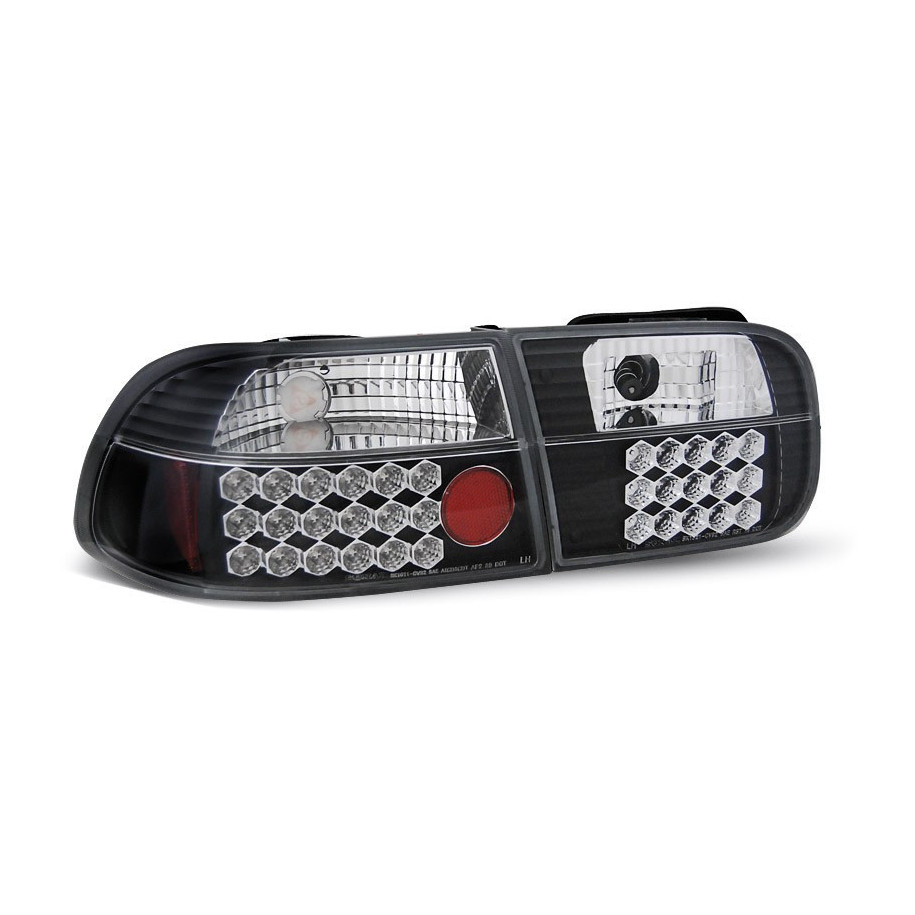 LAMPY HONDA CIVIC LED BLACK 3D