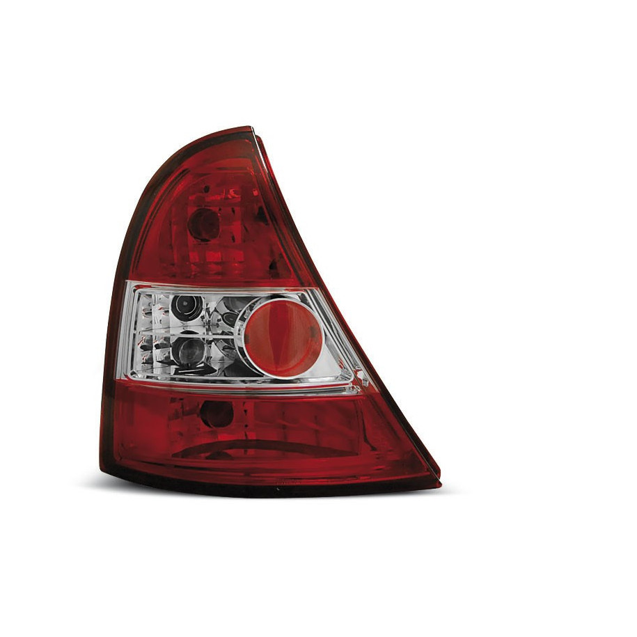 LAMPY TYLNE RENAULT CLIO II 1998-01 CLEAR RED WHITE