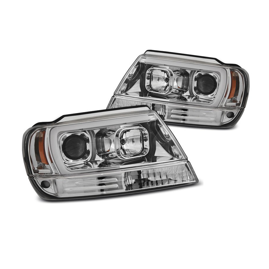 LAMPY PRZÓD CHRYSLER JEEP GRAND CHEROKEE 99-05.05