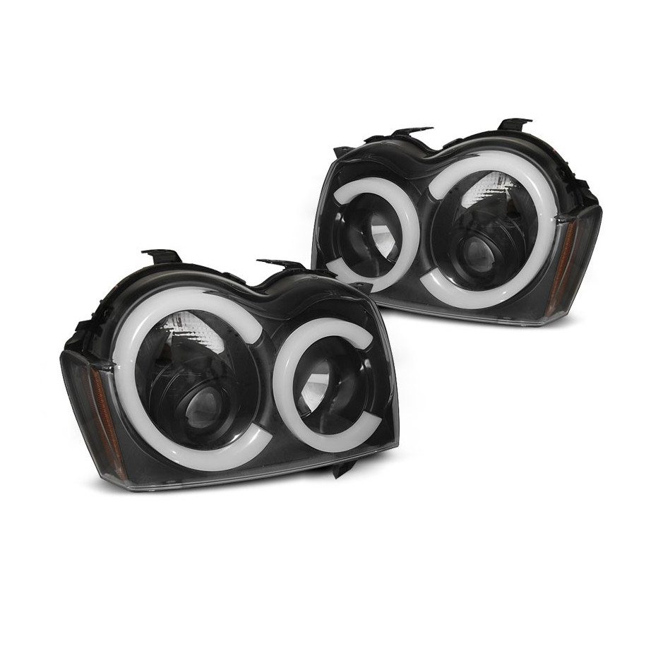 LAMPY PRZÓD JEEP GRAND CHEROKEE 05-08 TUBE LIGHT