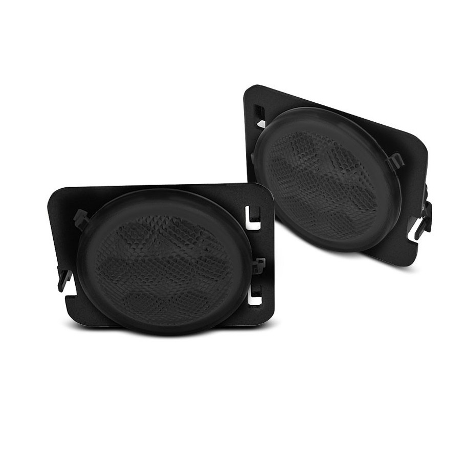 MIGACZE BOCZNE JEEP WRANGLER JK 07-18 LED SMOKE