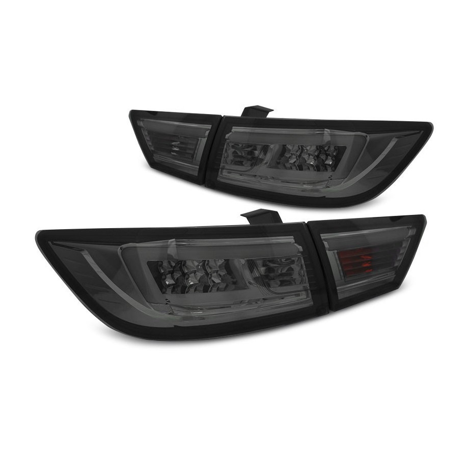 LAMPY DIODOWE RENAULT CLIO IV 2013-16 SMOKE LED BAR