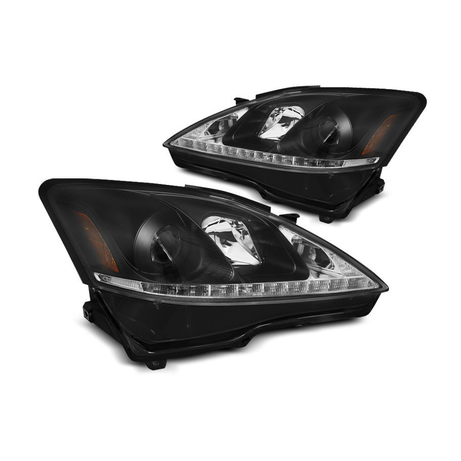 LAMPY LEXUS IS 06-13 DRL BLACK LED