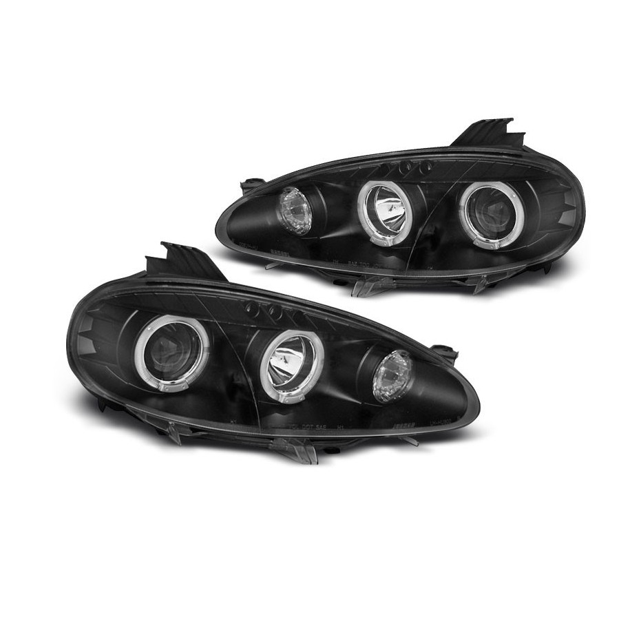 LAMPY MAZDA MX5 01-05 BLACK RINGI