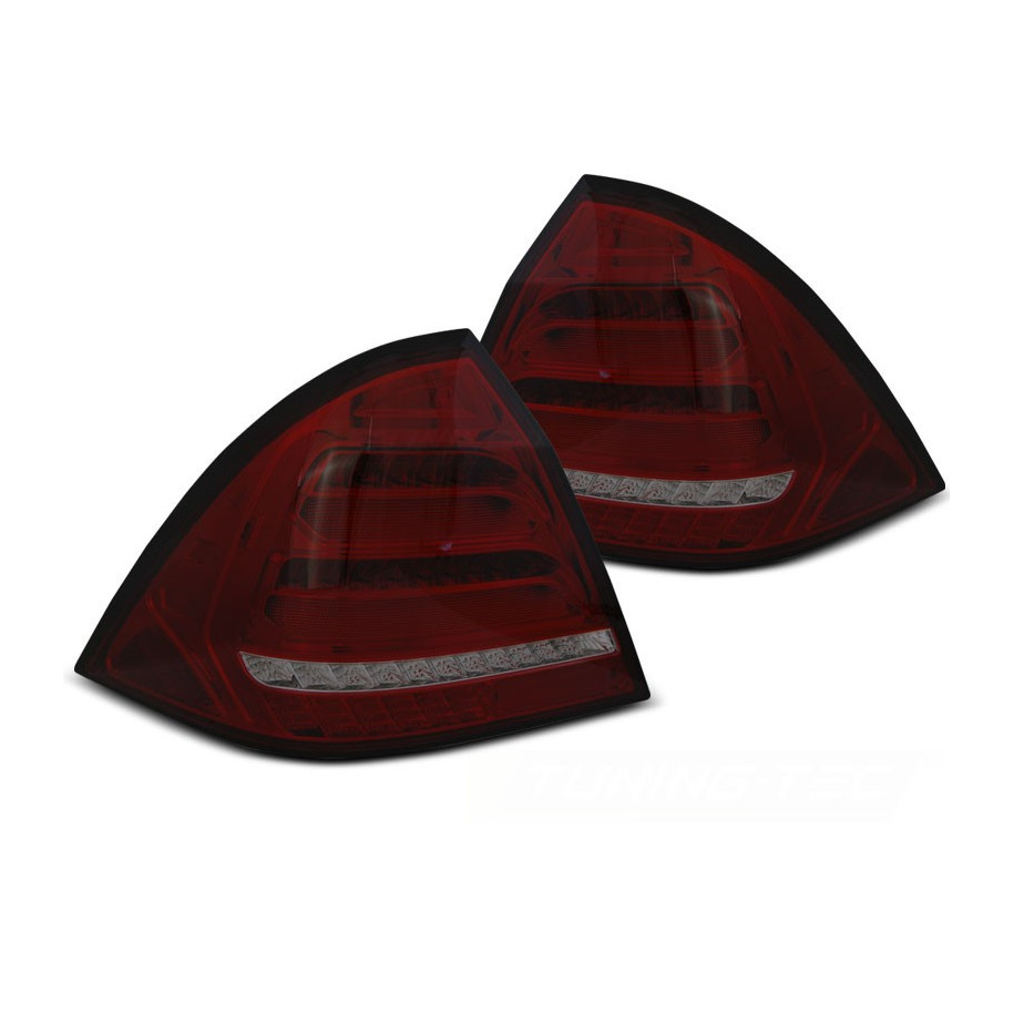 LAMPY DIODOWE MERCEDES W203 SEDAN 04-07 RED SMOKE LED BAR