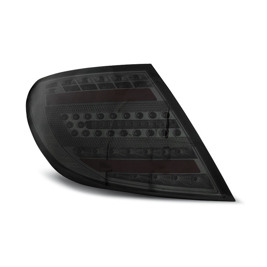 LAMPY MERCEDES C-KLASA W204 SEDAN 07-10 LED BAR SMOKE