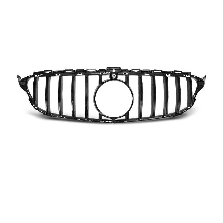 ATRAPA GRILL MERCEDES W205 18- SPORT GLOSSY BLACK