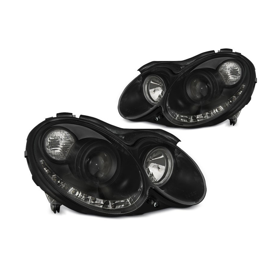 LAMPY MERCEDES CLK W209 03-10 BLACK