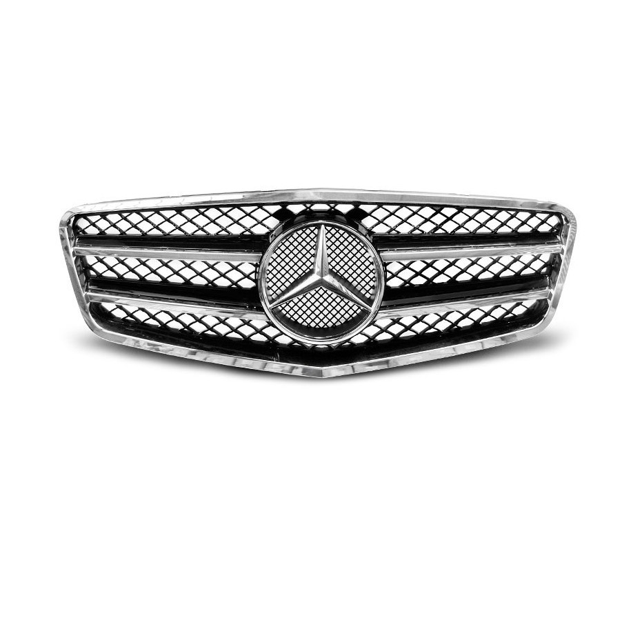 ATRAPA GRILL MERCEDES W212 09-13 AMG STYLE CHROM