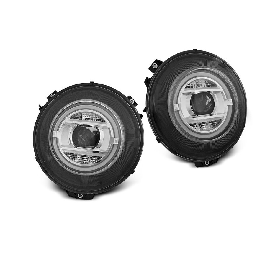 LAMPY REFLEKTORY MERCEDES G-KLASA W463 07-17 XENON LED DRL