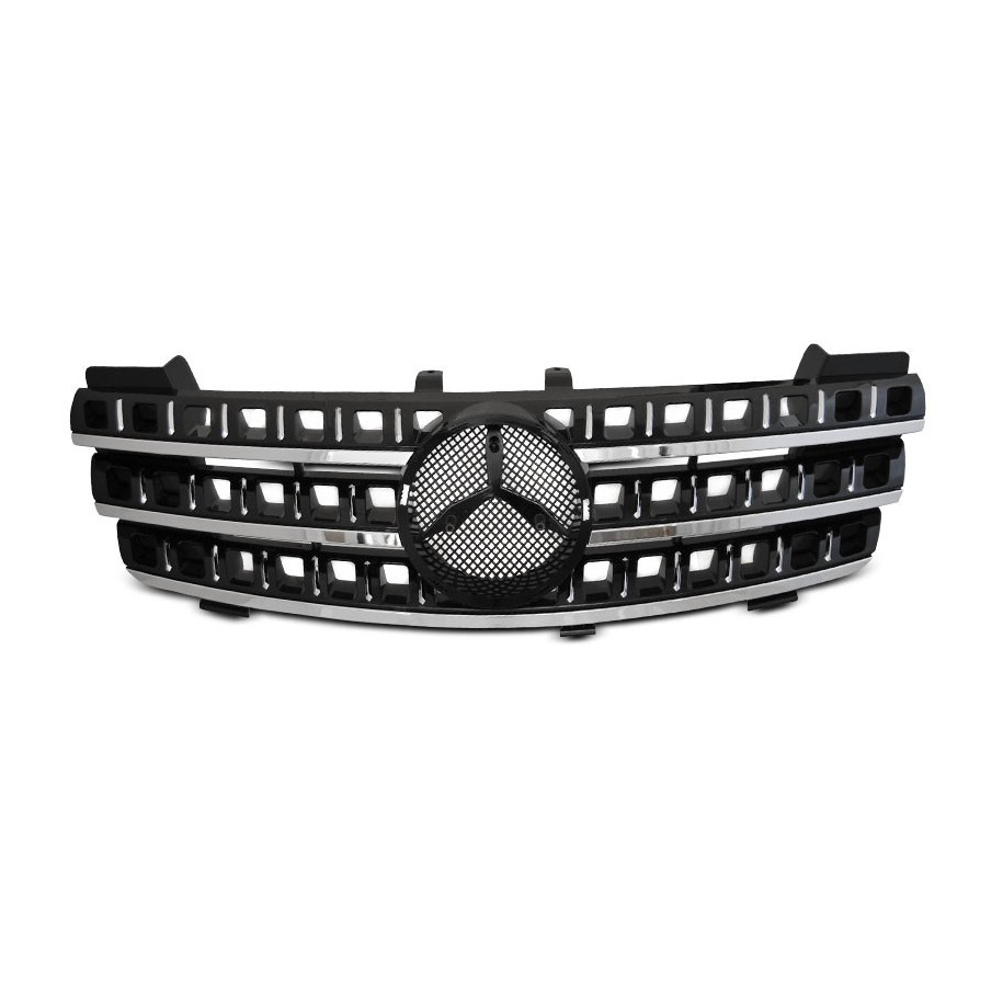 ATRAPA GRILL MERCEDES W164 05-08 BLACK CHROME