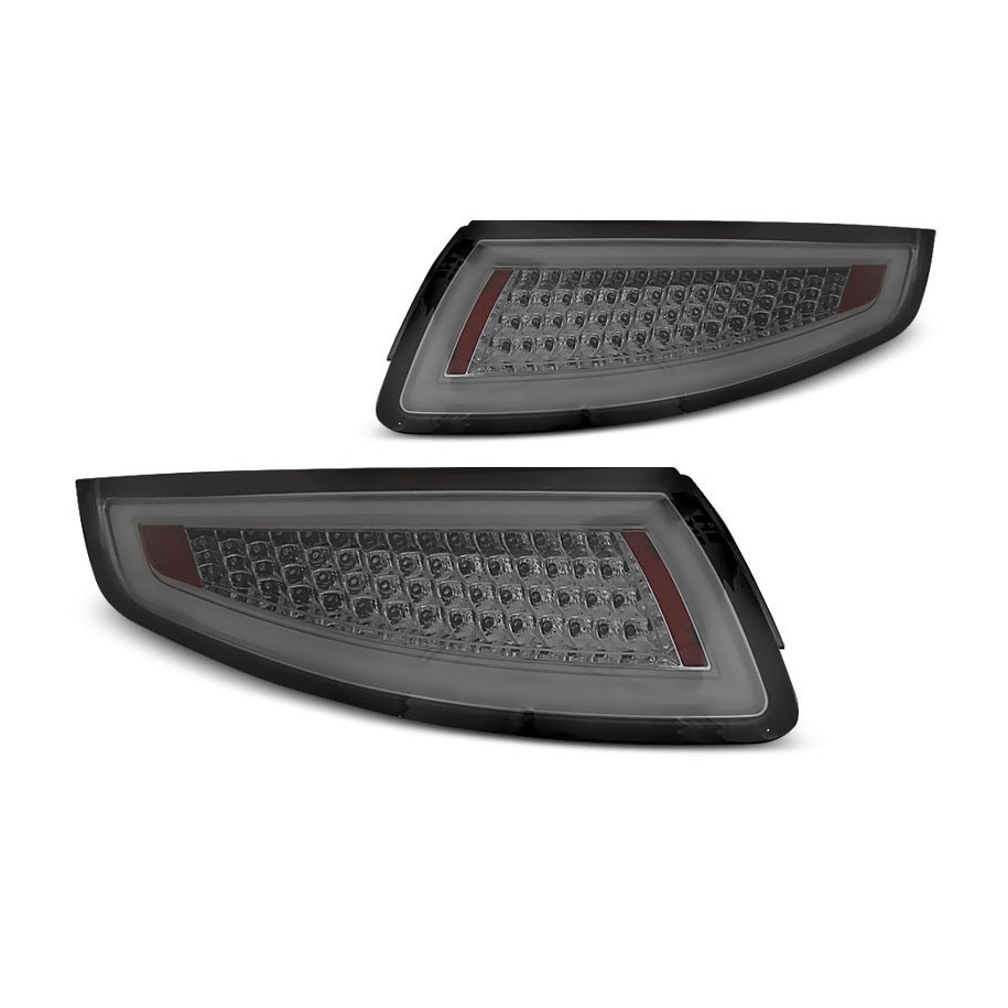 LAMPY TYLNE PORSCHE 911 997 2004-09 SMOKE LED BAR DTS