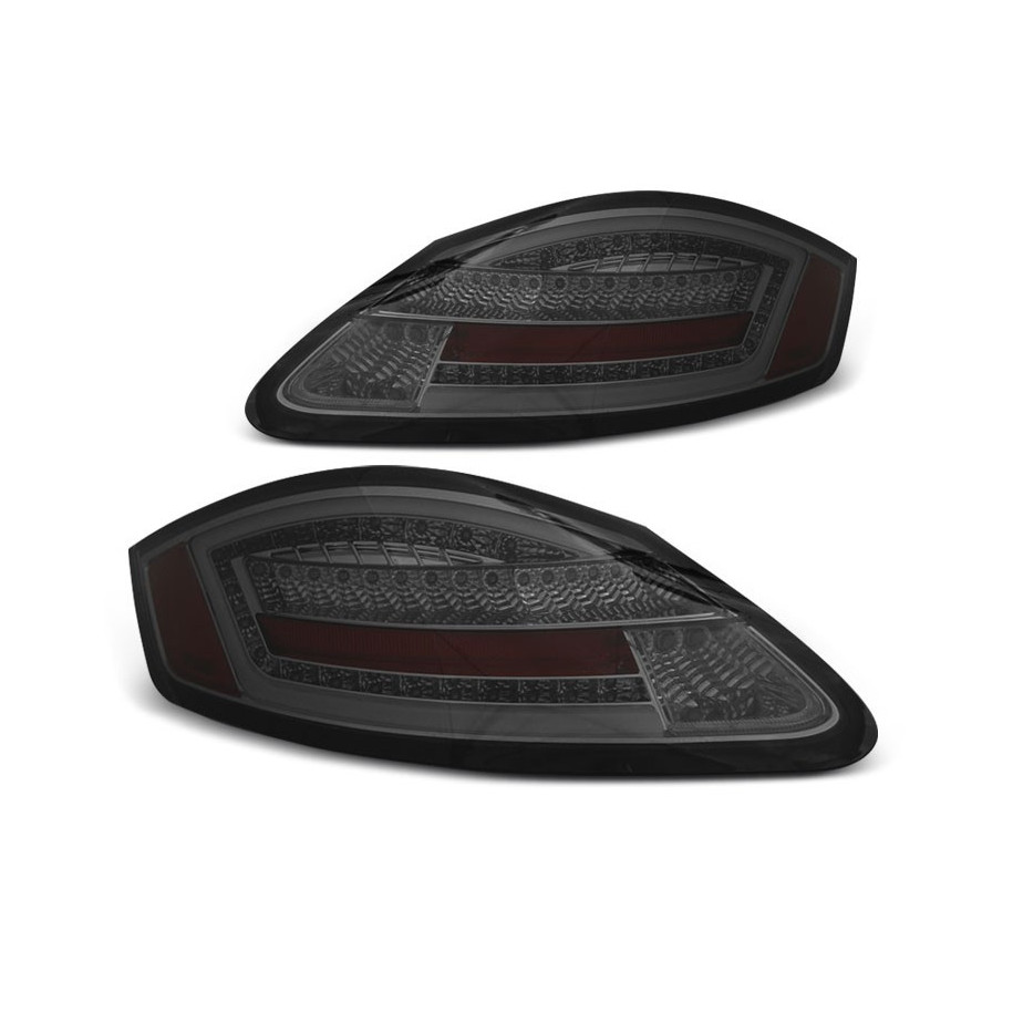 LAMPY PORSCHE BOXSTER 987 CAYMAN 2005-08 SMOKE LED BAR DTS