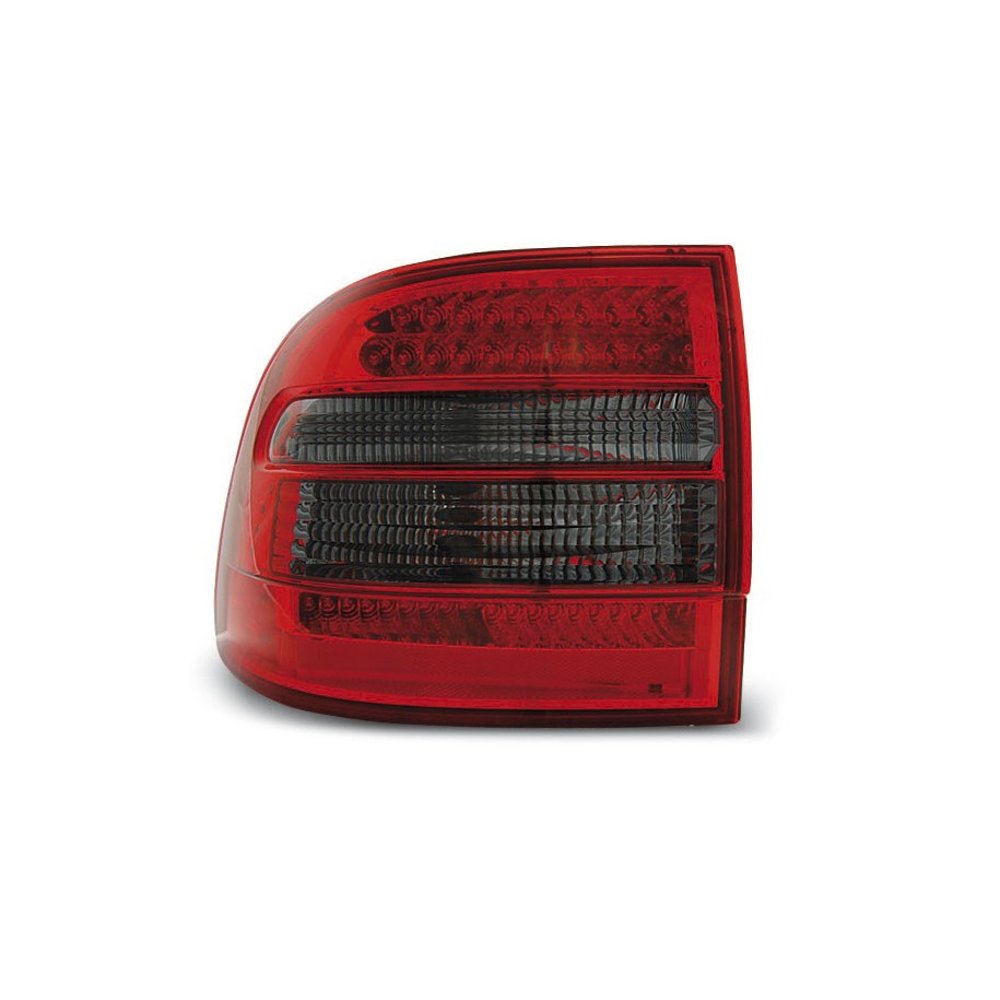 LAMPY TYLNE PORSCHE CAYENNE 2002-06 RED SMOKE LED