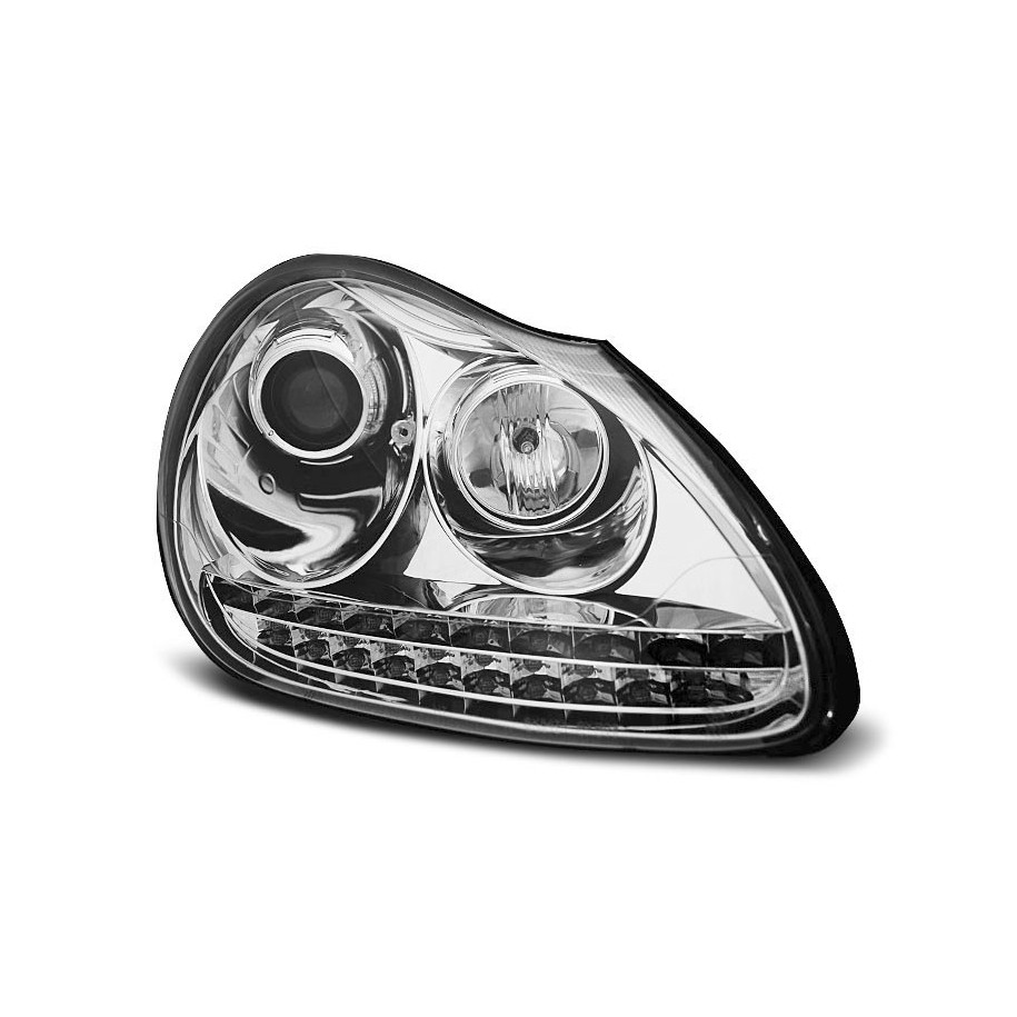 LAMPY PORSCHE CAYENNE 2002-06 DAYLIGHT CHROM XENON