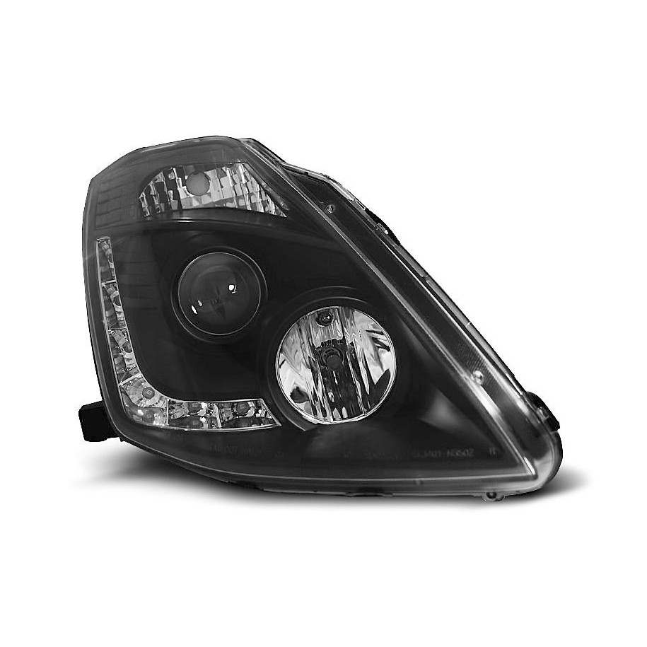 LAMPY NISSAN 350Z 350 Z 03-05 BLACK LED XENON