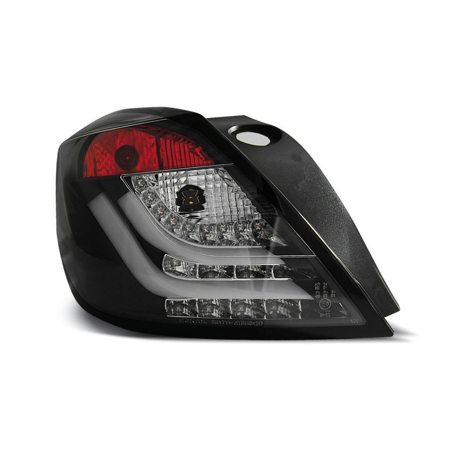 LAMPY TYLNE OPEL ASTRA H 04-09 BLACK LED BAR