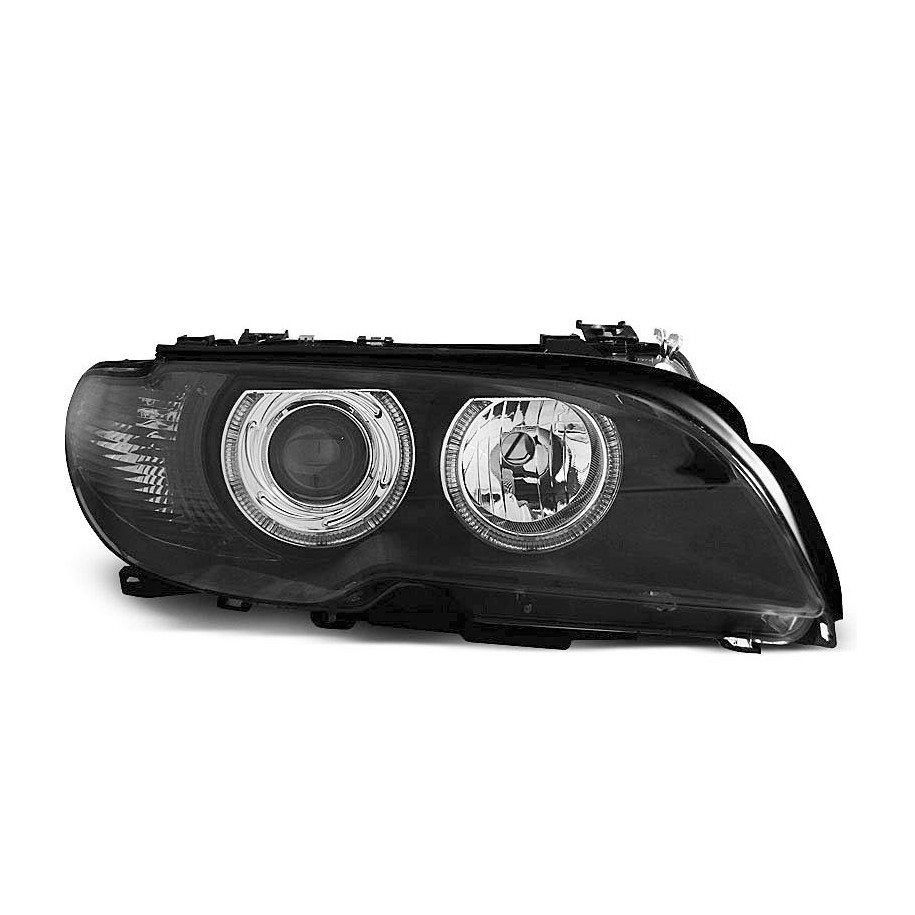 LAMPY REFLEKTORY BMW E46 C/C 2003-06 RINGI SOCZEWKI R/LHD