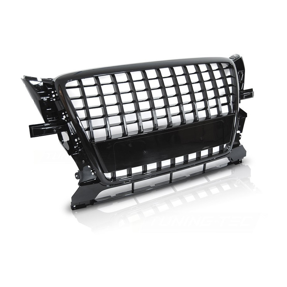 ATRAPA GRILL AUDI Q5 2008-12 GLOSSY BLACK SPORT