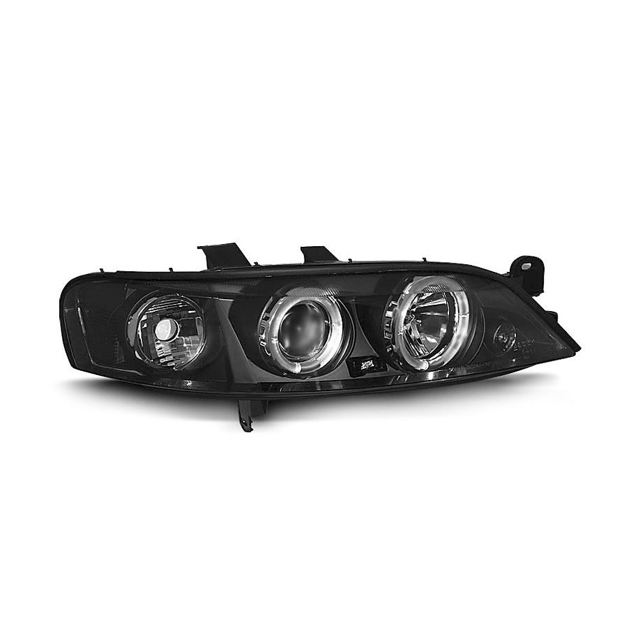 LAMPY REFLEKTORY OPEL VECTRA B 99-02 RINGI BLACK