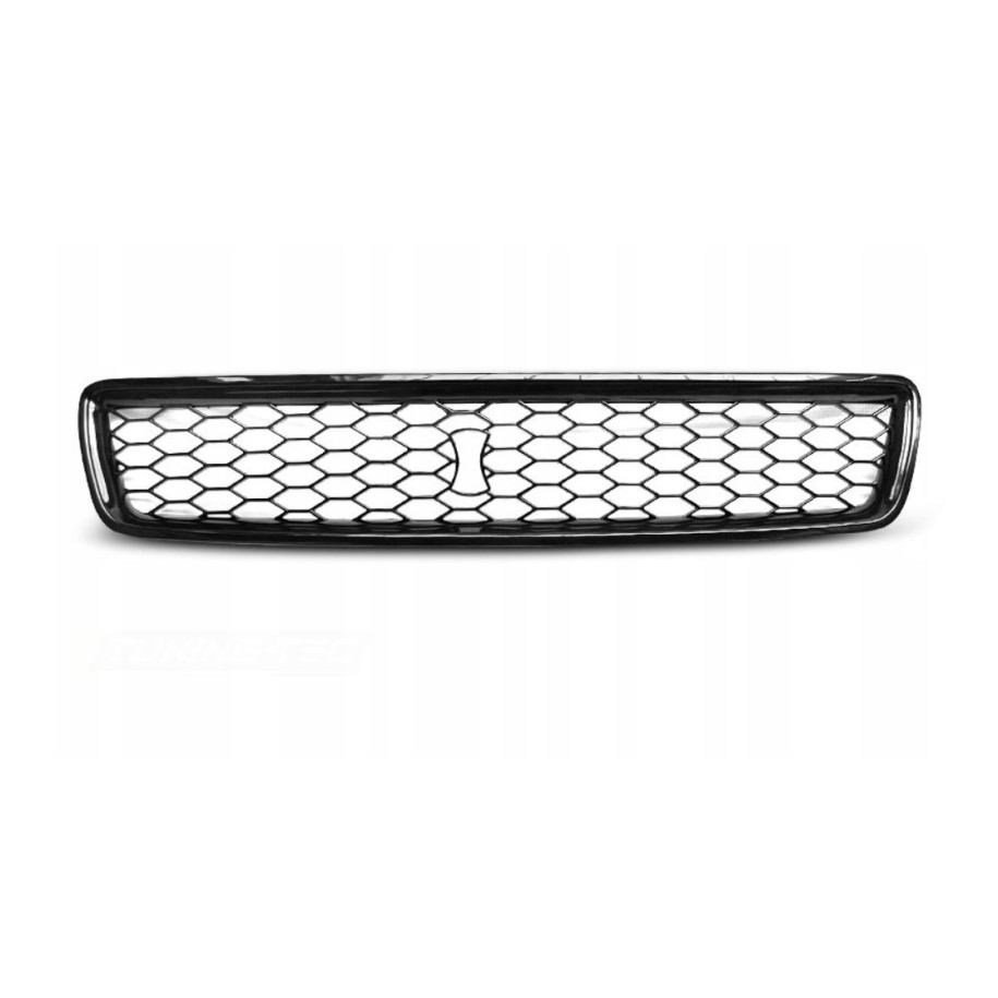 ATRAPA GRILL AUDI A4 NO EMBLEM BLACK RS TYPE