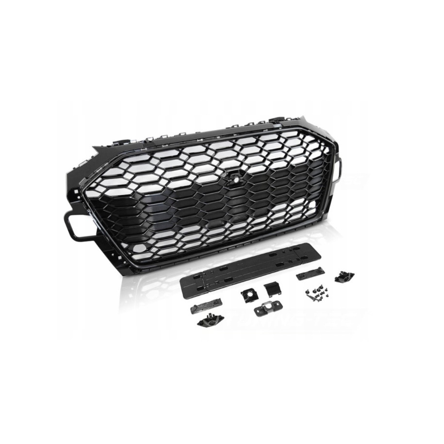 GRILL AUDI A4 B9 20- SPORT GLOSSY BLACK PDC
