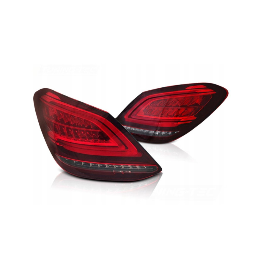 LAMPY DIODOWE MERCEDES W205 14-18 RED WHITE LED