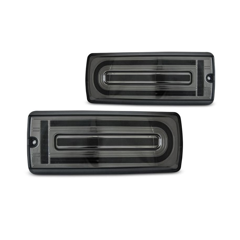 LAMPY TYLNE MERCEDES W463 G-KLASA 90-18 SMOKE LED BAR DTS