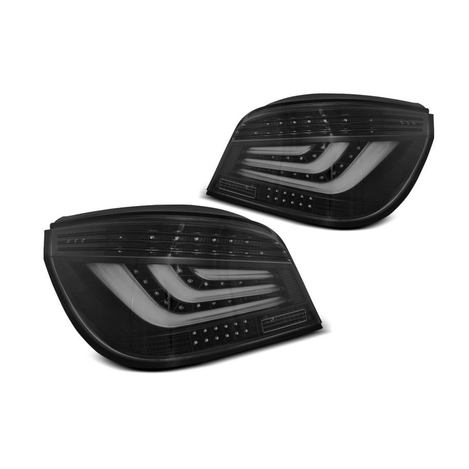 LAMPY TYLNE DIODOWE BMW E60 03-07 BLACK LED BAR