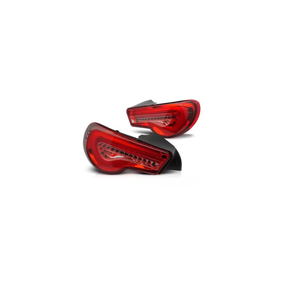 LAMPY TYLNE DIODOWE TOYOTA GT86 12-21 RED LED BAR DTS