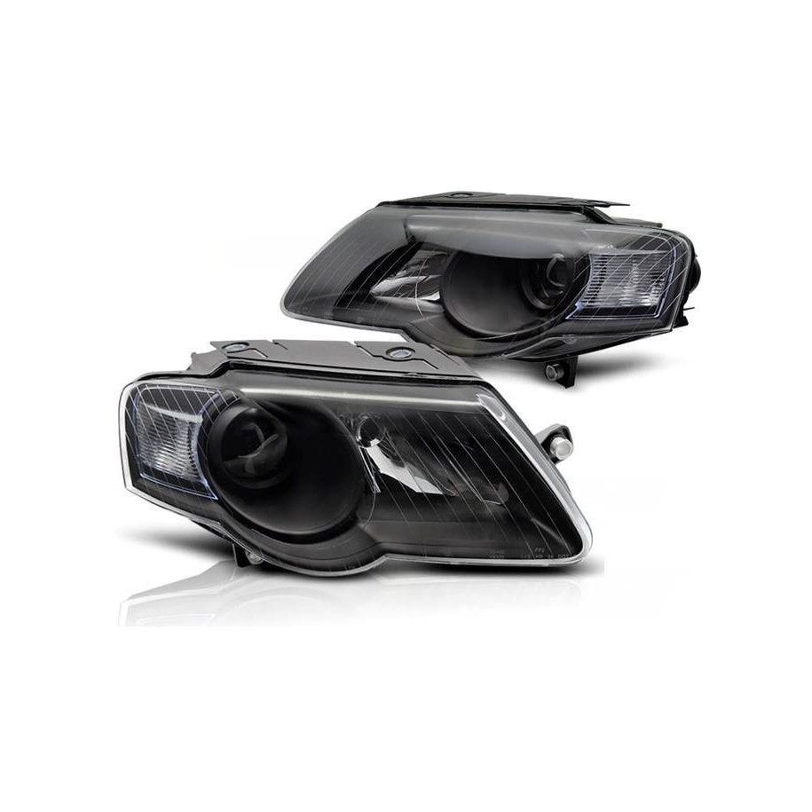 LAMPY REFLEKTORY VW PASSAT B6 3C 05-10 BLACK