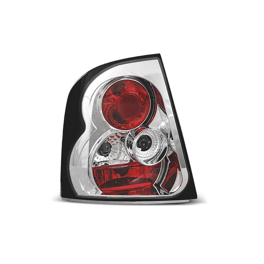 LAMPY TYLNE SKODA OCTAVIA 97-00 LIFTBACK CHROME