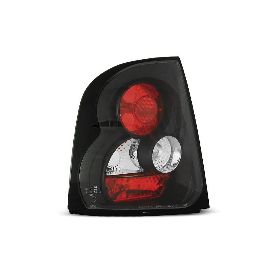 LAMPY TYLNE SKODA OCTAVIA 97-00 LIFTBACK BLACK