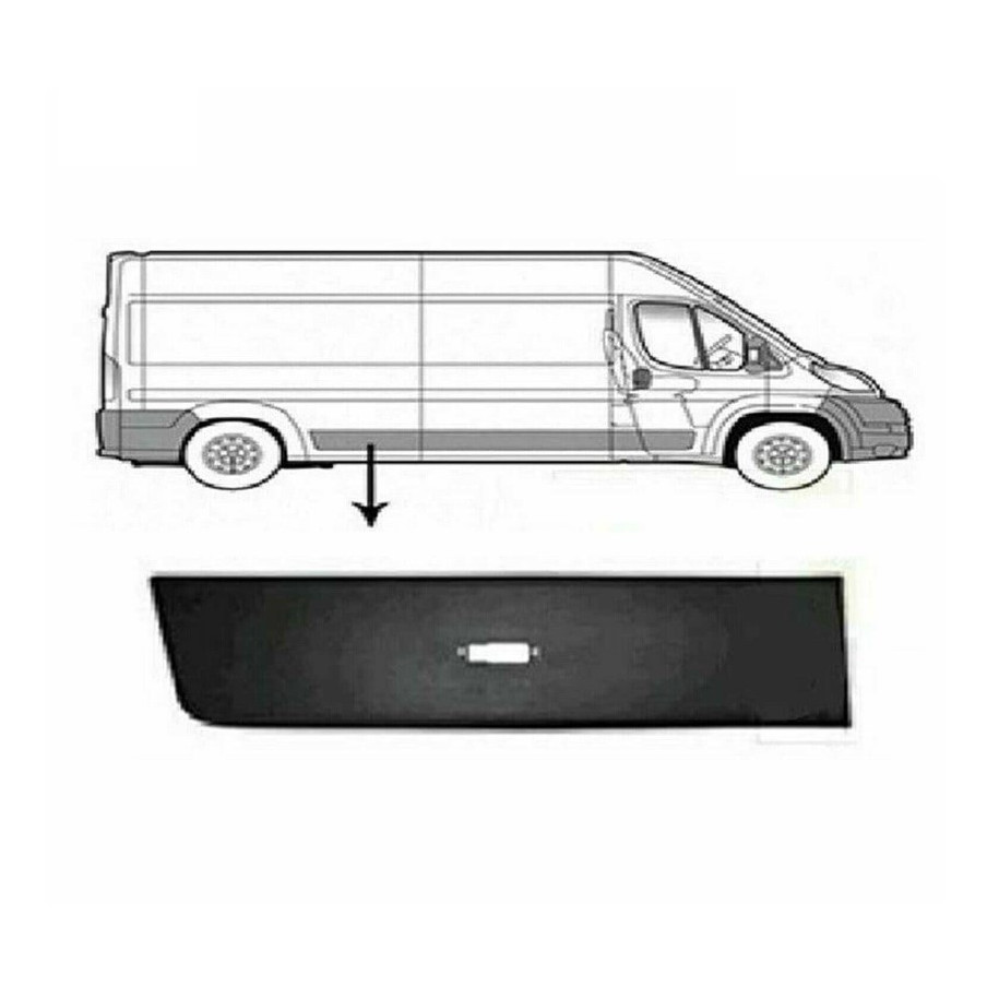 LISTWA BŁOTNIKA FIAT DUCATO JUMPER BOXER TP 06-14