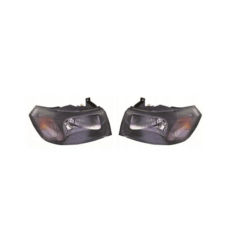 LAMPA REFLEKTOR FORD TRANSIT 2000-06 NOWY L/P MANU