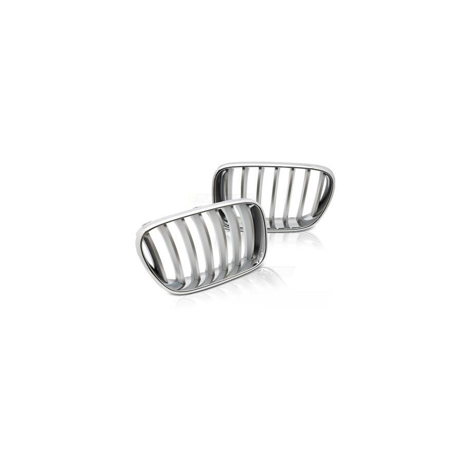 GRILL PRZEDNI NERKI BMW X3 F25 10-14 CHROME TITAN