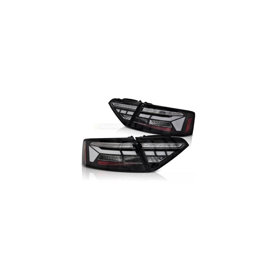 LAMPY DIODOWE TYLNE AUDI A5 11-16 BLACK LED BAR DTS