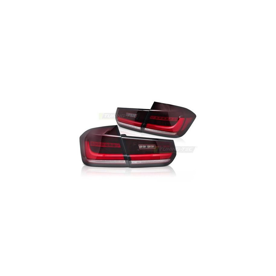 LAMPY DIODOWE TYLNE BMW F30 11-18 LED BAR RED WHITE DTS SEDAN
