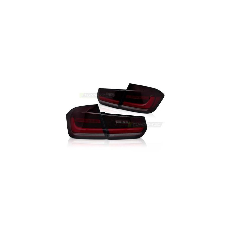 LAMPY DIODOWE TYLNE BMW F30 11-18 LED BAR RED SMOKE DTS SEDAN